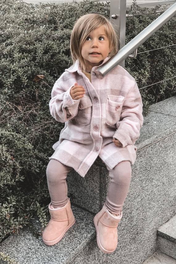 Laste talvesaapad Tumeroosad värvi Gooby