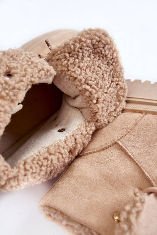   seemisnakhsed Naiste poolsaapad jalanõud beeži värvi Bellita