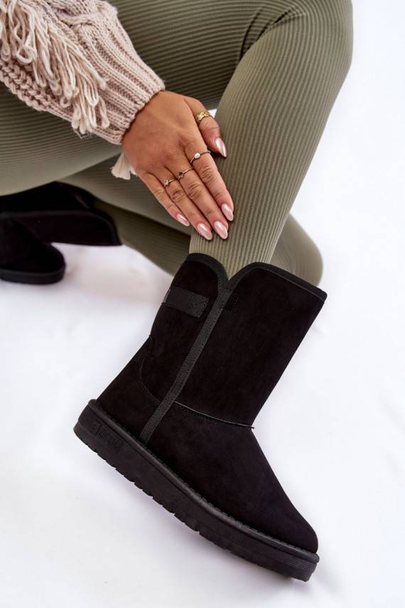    nööpidega lumesaapad Big Star KK274618 mustad