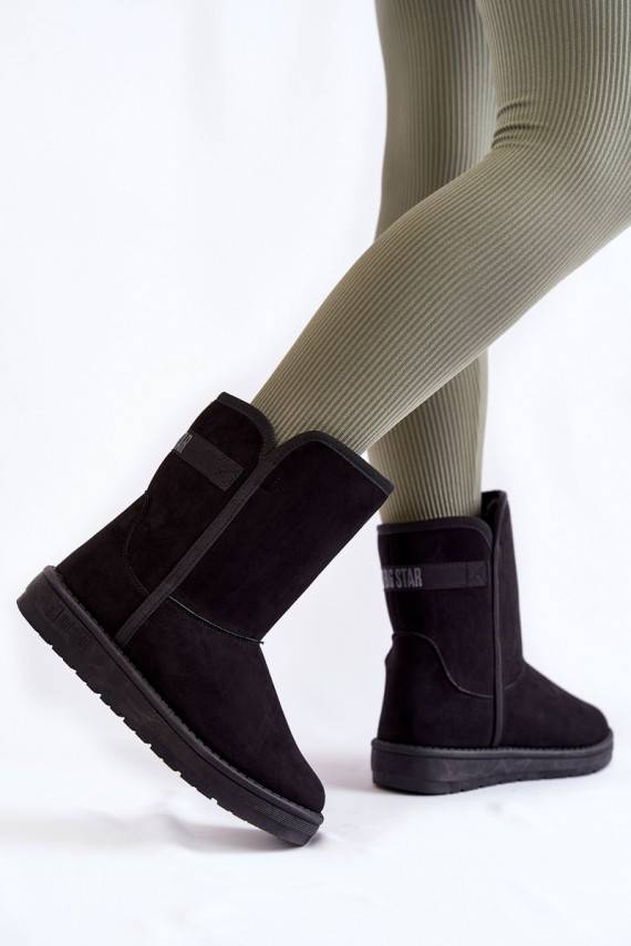    nööpidega lumesaapad Big Star KK274618 mustad