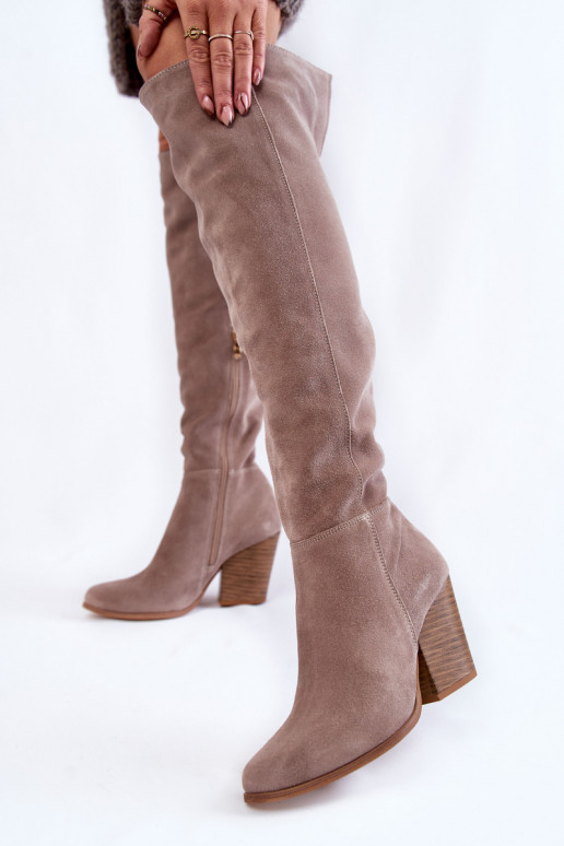   seemisnakhsed pika säärega saapad pika säärega saapad  2833 Halli värvi