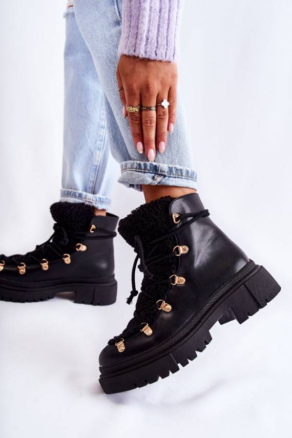   voodriga Naiste poolsaapad jalanõud mustad Arisa