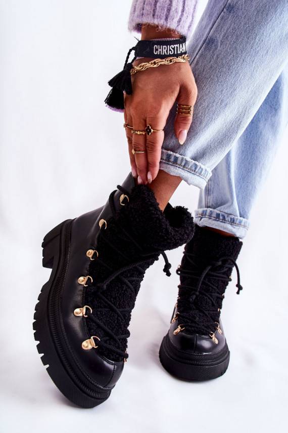   voodriga Naiste poolsaapad jalanõud mustad Arisa