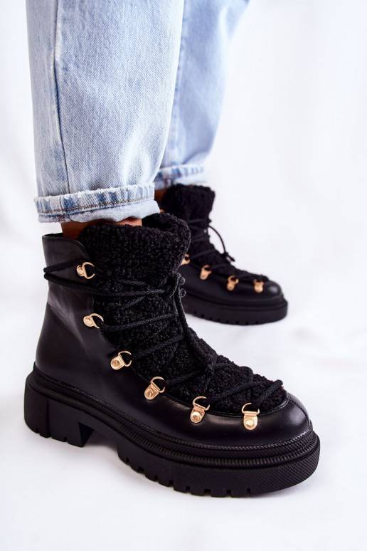   voodriga Naiste poolsaapad jalanõud mustad Arisa