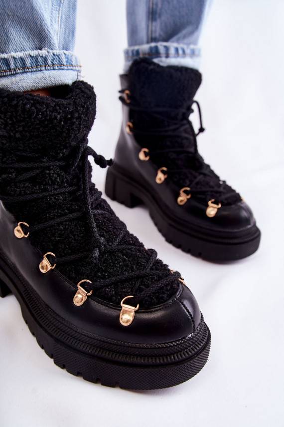   voodriga Naiste poolsaapad jalanõud mustad Arisa