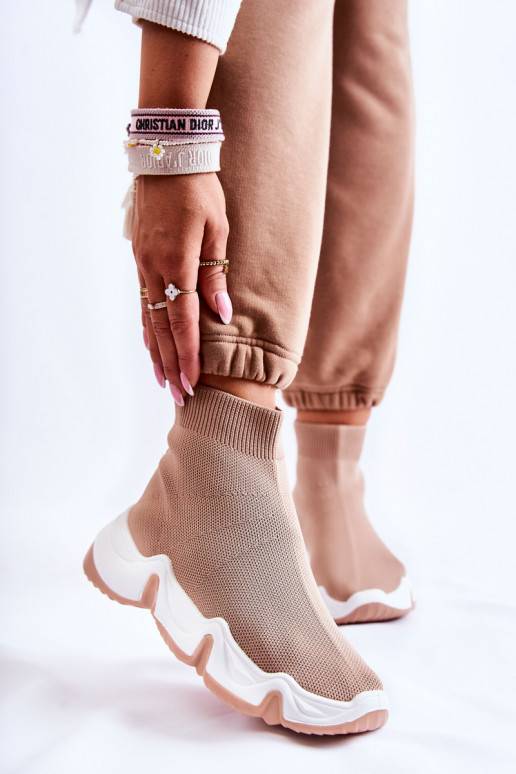    Riidest spordijalatsid beeži värvi Morris