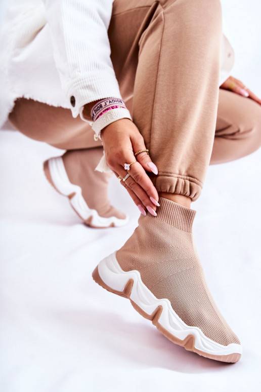    Riidest spordijalatsid beeži värvi Morris