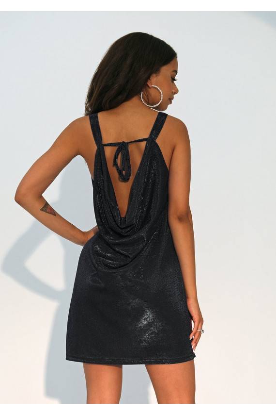 Sammy - Musta värvi MINI kleit