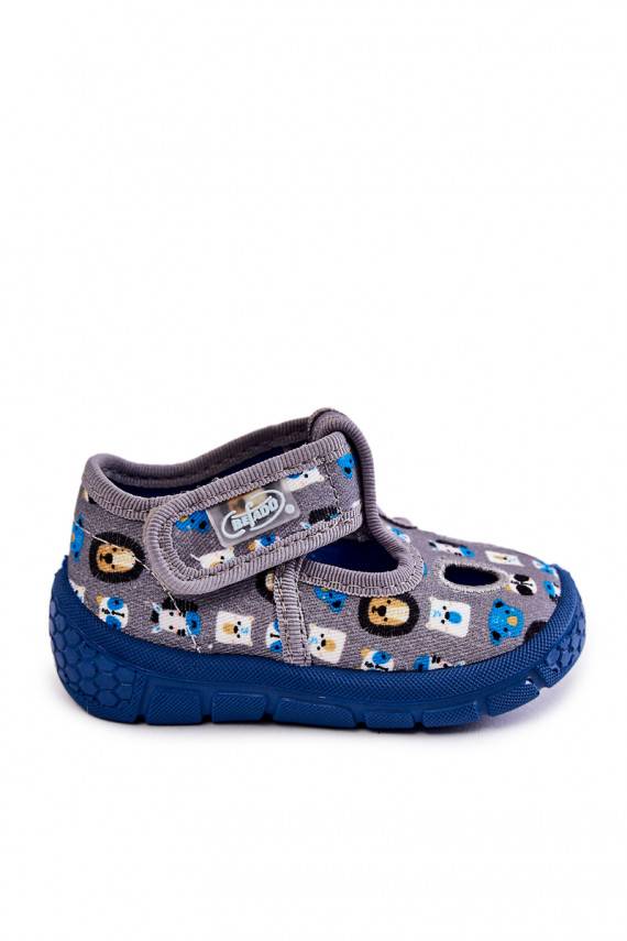 jalanõud sussid Befado Zwierzątka 533P020 Halli värvi