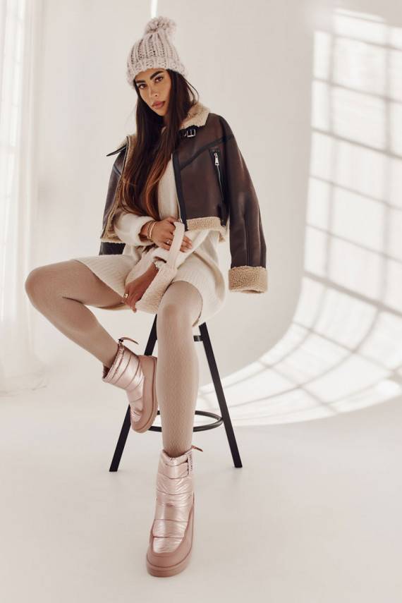   nööpidega lumesaapad Big Star II274119 Tumeroosad värvi