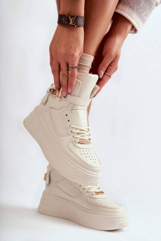   voodriga  spordijalatsid beeži värvi Lexa