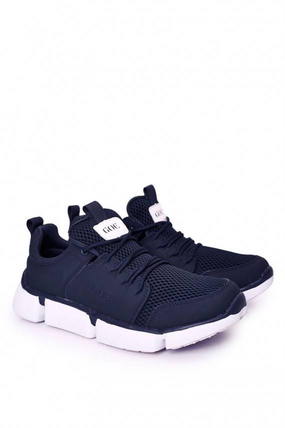 Meestele Sportliku stiiliga jalanõud Sneakers tüüpi jalanõud GOE tumesinist värvi