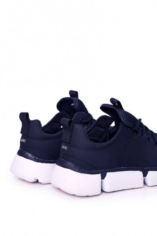 meestele Sportliku stiiliga jalanõud Sneakers tüüpi jalanõud GOE HH1N4031 tumesinist värvi