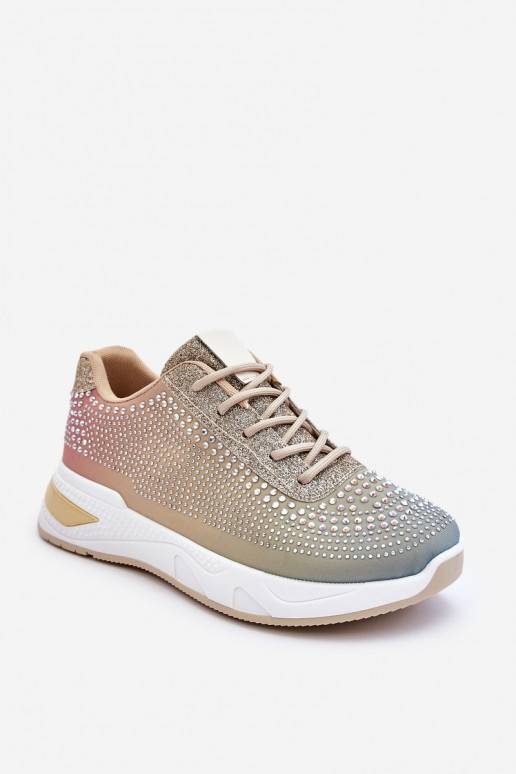 Sneakers tüüpi jalanõud säravate kristallidega Mitmevärvilised Raiden   Sneakers tüüpi jalanõud säravate kristallidega Mitmevärvilised Raiden