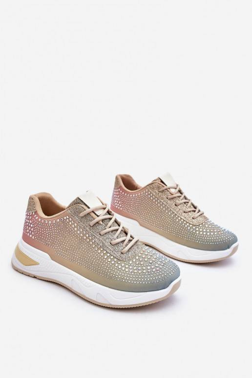 Sneakers tüüpi jalanõud säravate kristallidega Mitmevärvilised Raiden   Sneakers tüüpi jalanõud säravate kristallidega Mitmevärvilised Raiden