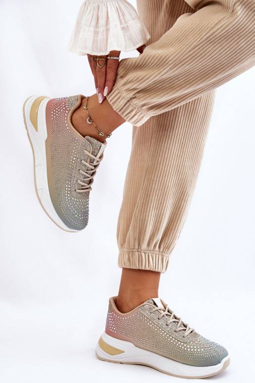 Sneakers tüüpi jalanõud säravate kristallidega Mitmevärvilised Raiden   Sneakers tüüpi jalanõud säravate kristallidega Mitmevärvilised Raiden