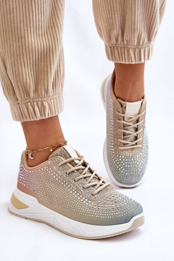 Sneakers tüüpi jalanõud säravate kristallidega Mitmevärvilised Raiden