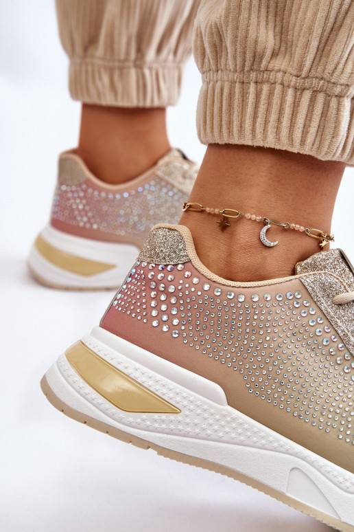 Sneakers tüüpi jalanõud säravate kristallidega Mitmevärvilised Raiden