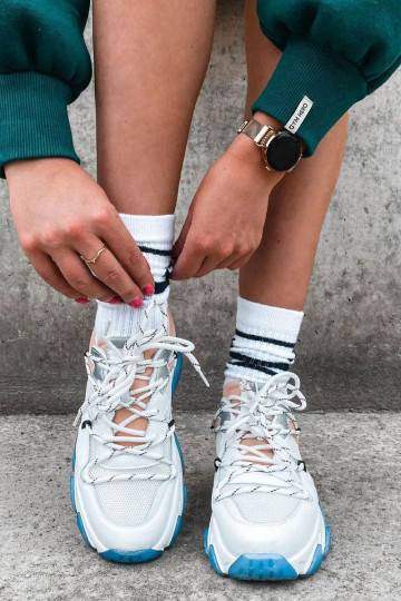 Sportliku stiiliga jalanõud  GOE HH2N4034 Valget-Tumeroosad värvi 2