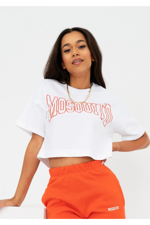 Way - Crop top särk "Fiesta orange" 