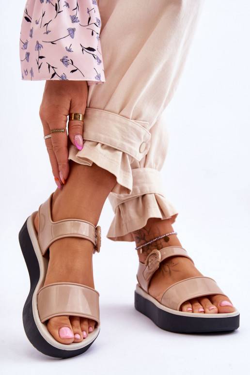 Pachnące Hipoalergiczne sandaalid  JJ285240 beeži värvi-mustad